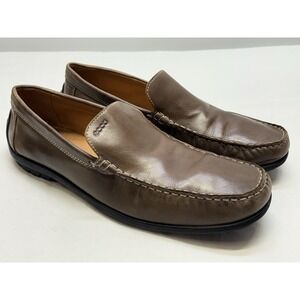 ECCO Classic Moc II Driving Loafer Brown Leather EU 47 US 13-13.5 Extra Wide